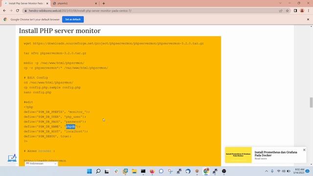 Tutorial Install PHP Server Monitor Pada Centos 7 | Monitoring Server | Linux Indonesia смотреть онлайн