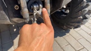 Как заменить трос лебёдки на квадроцикле BRP Outlander