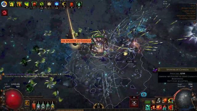 POE CRUCIBLE 3.21 CHAYULA FARMING - 2 MIRROR VENOM GYRE | MAGEBLOOD WEEK INTO THE LEAGUE 17DIV/HR смотреть онлайн