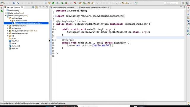 3. Spring Boot | JDBC | Project Setup смотреть онлайн