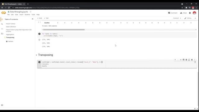 4. Transpose - Python's Data Wrangling / Collection for Data Science смотреть онлайн