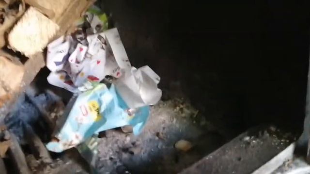 Очистка дымохода картофельными очистками !! смотреть онлайн