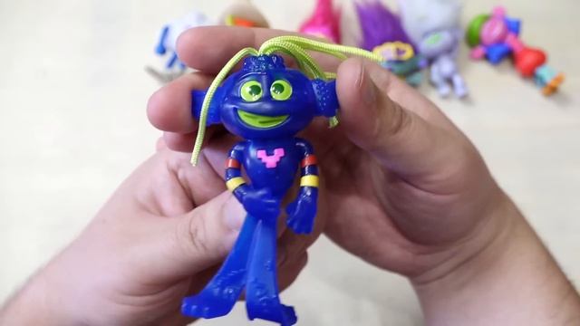 Все Тролли 2 из Хэппи Мил в Макдоналдс игрушки Мировой тур смотреть онлайн