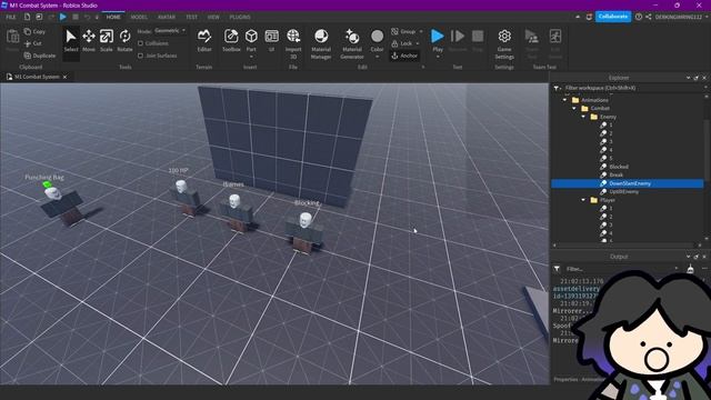 Roblox Studio / Setting up the Combat System Animations [TUTORIAL] смотреть онлайн