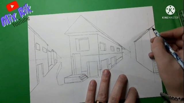 В перспективе Рисунок/// Легко/// нарисует даже ребёнок смотреть онлайн