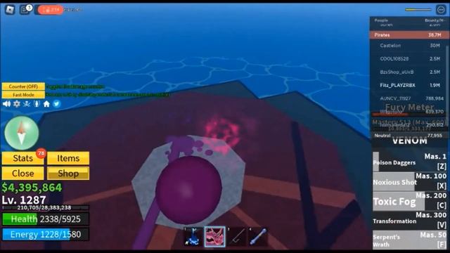 How To Use Fist Of Darkness In Blox Fruits In Roblox#bloxfruits #bloxfruitsroblox #roblox