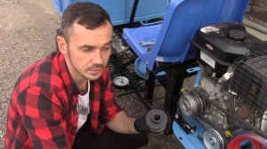 Установка реверса. Часть 2. Стыковка адаптера с мотоблоком. Мастерская КТЗ.