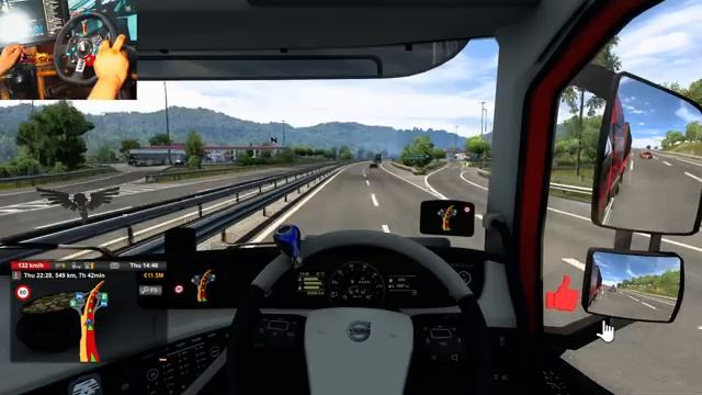 VOLVO FH | ETS2 Euro Truck Simulator 2 Logitech G29 Steering Wheel Live in Telugu KIRAK YT Stream 2 смотреть онлайн