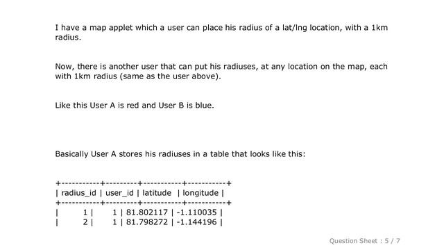 MySQL : Get results that fall within marker radiuses from database смотреть онлайн