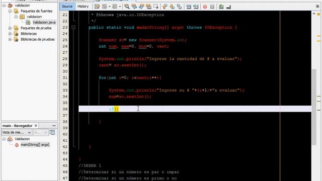 Número mayor y menor JAVA смотреть онлайн