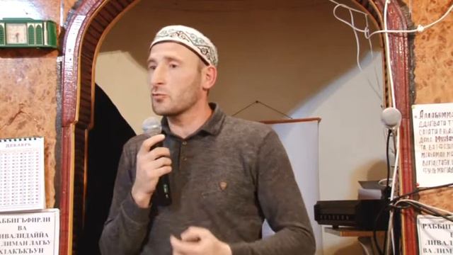 Маджлис в квартальной мечети с Ичичали 24 12 2016 г смотреть онлайн