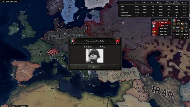 [HoI4] Imperium Romanum Timelapse смотреть онлайн