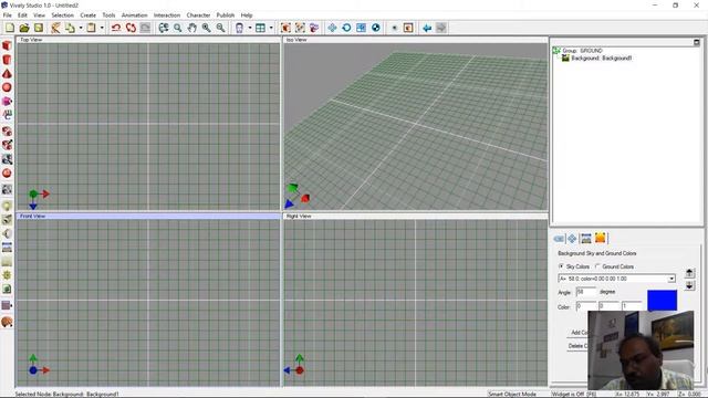 VRML X3D APPLYING BACKGROUND NODE BY DV SHIRBHATE смотреть онлайн