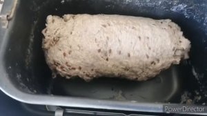 Делаю цельнозерновой хлеб на закваске в хлебопечке moulinex home bread baguette.