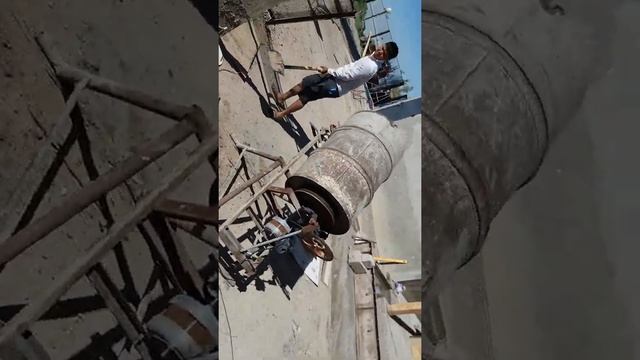 Бетономешалка из бочки своими руками смотреть онлайн