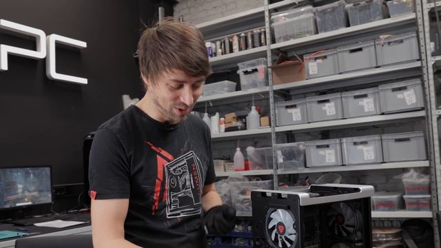 Как правильно собрать мини ПК самому? Артем собирает ПК #3. HYPERPC NANO X MAX смотреть онлайн