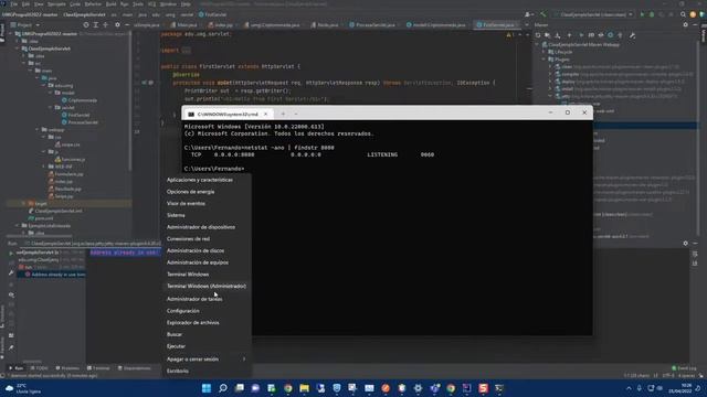 ERROR ADDRESS ALREADY IN USE BIND || WINDOWS смотреть онлайн