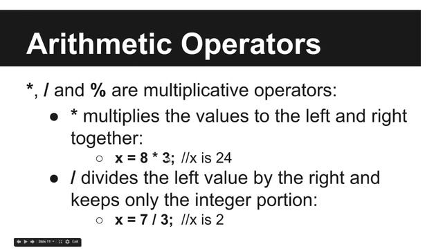 Day 03, Part 01: Arithmetic, Operator Precedence смотреть онлайн