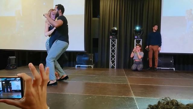 Ronald y Alba dance Bachata @Bachata Masters Milano 2017 смотреть онлайн