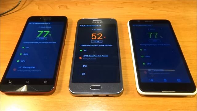 AnTuTu test - Asus ZenFone Go vs Samsung Galaxy E5 vs Sony Xperia E4 смотреть онлайн