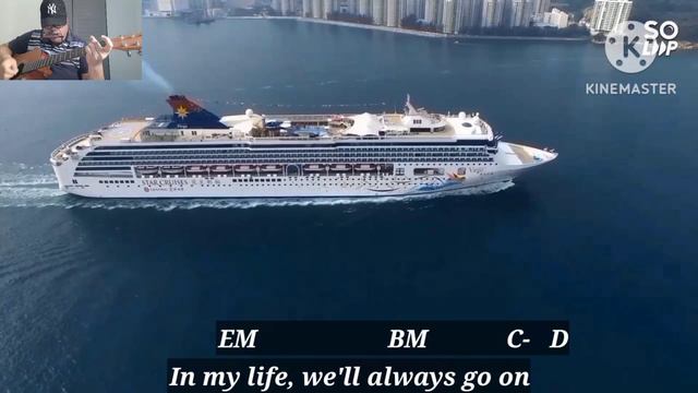 My Heart Will Go On (Guitar & Harmonica with Chords and Lyrics) смотреть онлайн