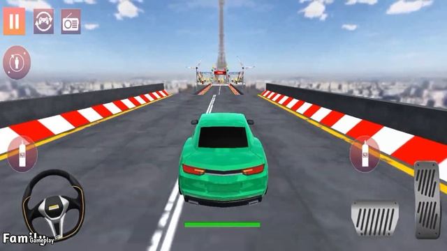 Impossible Car Stunt Driving - GT Car Stunt Master 3D - Mega Ramp Car Games 2023 смотреть онлайн