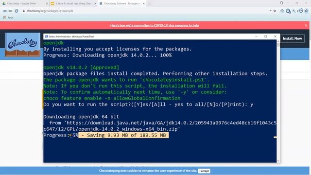 6. How to Install Java using Chocolatey from the Command Prompt || Install Java JDK (with JAVA_HOME смотреть онлайн