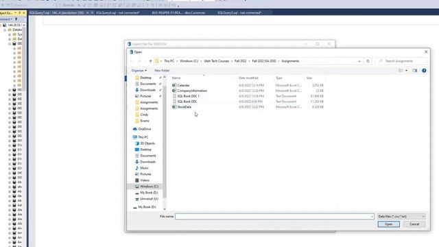 Importing flat files into SQL Server. смотреть онлайн