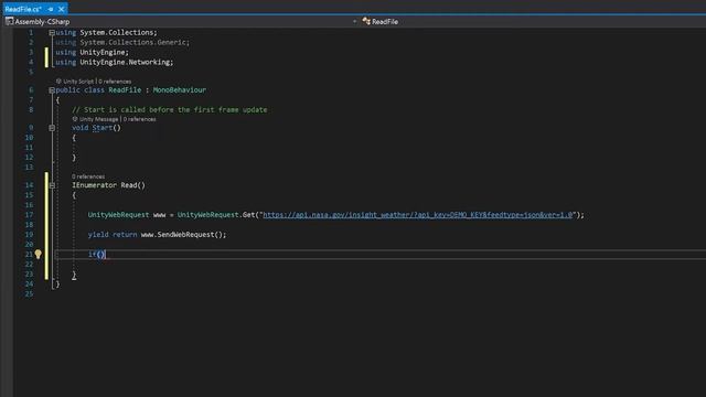 Reading files from web using Unity Unitywebrequest get done easy! Read csv, text, json, API's etc. смотреть онлайн