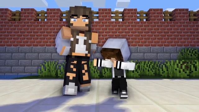 Школа Мобов : Какая семья победит в Майнкрафте - Майнкрафт Анимация Мультики смотреть онлайн