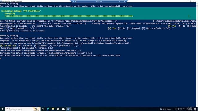 Sécurisation de Azure AD - SCuBA ( Secure Cloud Business Application Project) смотреть онлайн