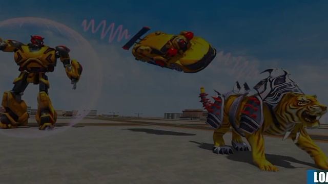 Flying Wil Tiger Robot Game-Part#5 iOS Android смотреть онлайн