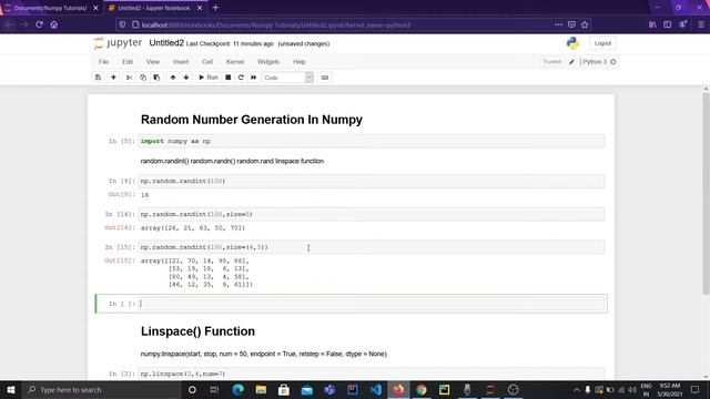 Random Numbers In Numpy - Numpy Complete Tutorials In Hindi | Indian Programmer смотреть онлайн