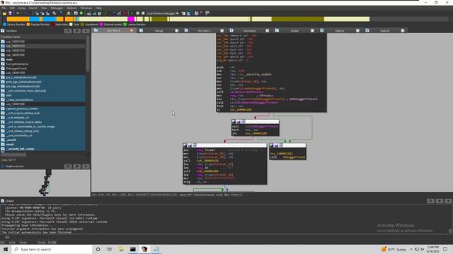 Reverse Engineering Crackme: Anti-debug and basic encryption смотреть онлайн