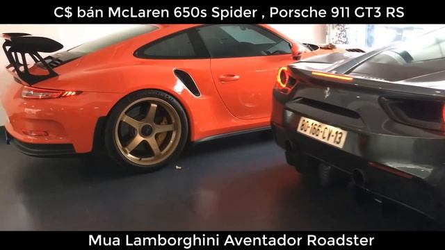 Lamborghini, Ferrari,  McLaren, Porsche 911 GT3 RS | SupercarVietnam