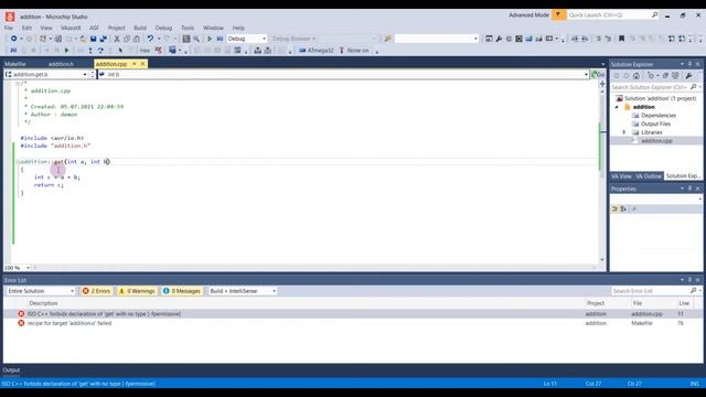 Как создать и подключить библиотеку к проекту Microchip/Atmel Studio | С++ | Создание классов в C++ смотреть онлайн