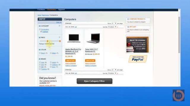 Magento MD Ajax Filter Navigation Pro Extensions смотреть онлайн