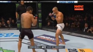 Эдди Альварес Рафаэль дос Аньос  Eddie Alvarez vs Rafael dos Anjos