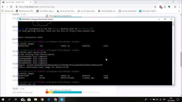 Tutorial: Instalación y Ejecución de Ubuntu mediante un Contenedor en Docker смотреть онлайн
