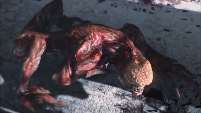 Resident evil damnation (Escape from licker) смотреть онлайн