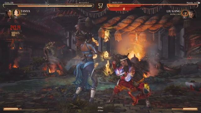 MK1 Ranked Tanya vs Liu Kang смотреть онлайн