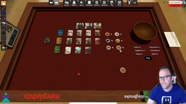 Splendor | Tabletop Simulator смотреть онлайн