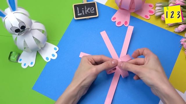 Easter Craft Ideas - Paper RABBIT | Paper Crafts смотреть онлайн