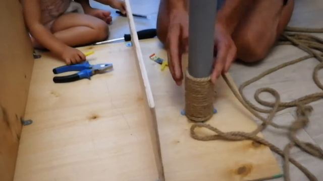 Бассейн. Делаем коту домик. смотреть онлайн