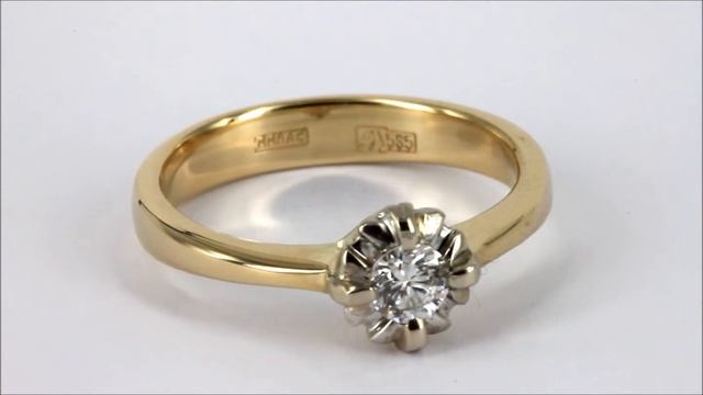 Кольцо с бриллиантом смотреть онлайн