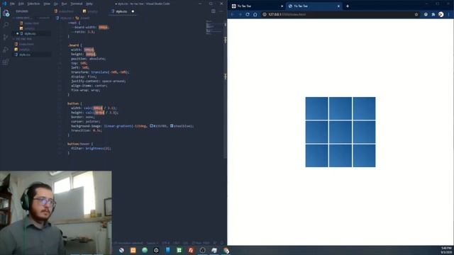 Building a simple Tic Tac Toe game with Vanilla JavaScript смотреть онлайн