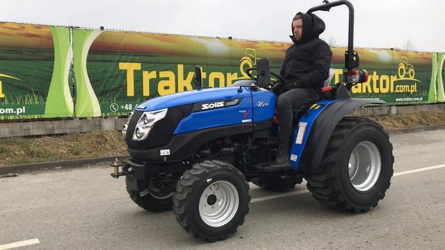 Solis 20 4x4 18,2 KM silnik Mitsubishi KOŁA BUDOWLANE silnik Mitsubishi www.TRAKTOR.com.pl смотреть онлайн
