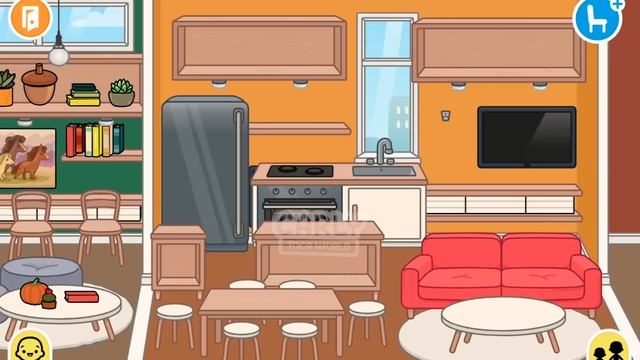 ALL Free Small STARTER House for Big Family Autumn Cozy Aesthetic ?TOCA BOCA House | Toca Life Worl смотреть онлайн