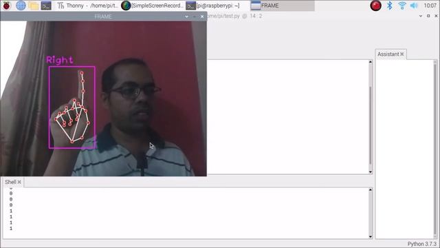 Arduino Gesture Control Robot | opencv hand gesture recognition | hc-05 bluetooth with arduino смотреть онлайн