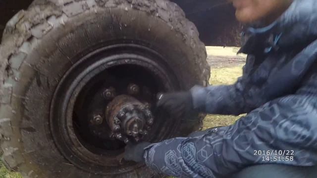 Газ-66 подкачка колес